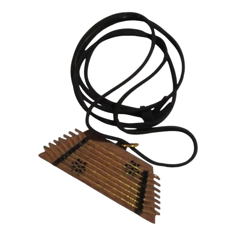 گردنبند چوبی_طرح سنتور