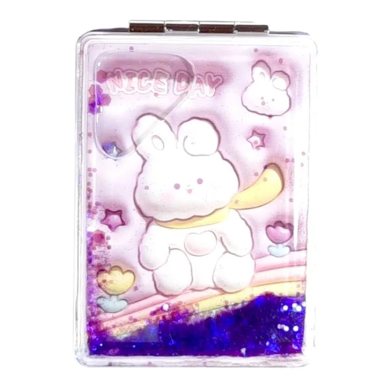 آینه جیبی فانتزی_آکواریومی طرح نایس دی