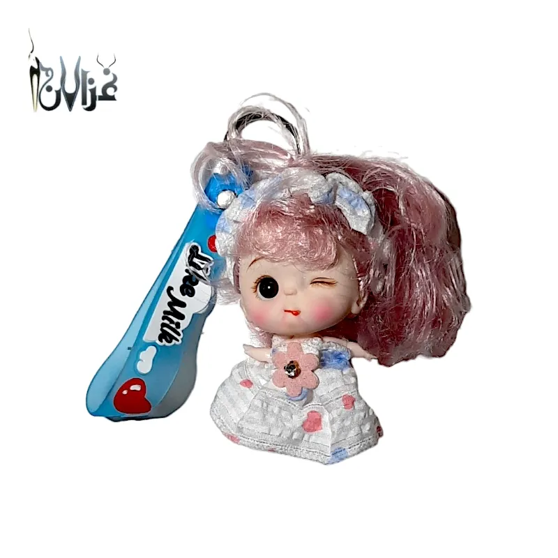 پیش‌نمایش جاکلیدی و آویز عروسکی_عروسک بامزه